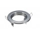 Foco fijo empotrar Plata, para Lámpara GU10/MR16, Caja 20ud a 1,80€/ud
